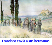 Francisco envía a sus hermanos