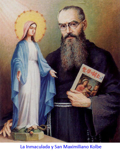 La Inmaculada y San Maximiliano Kolbe