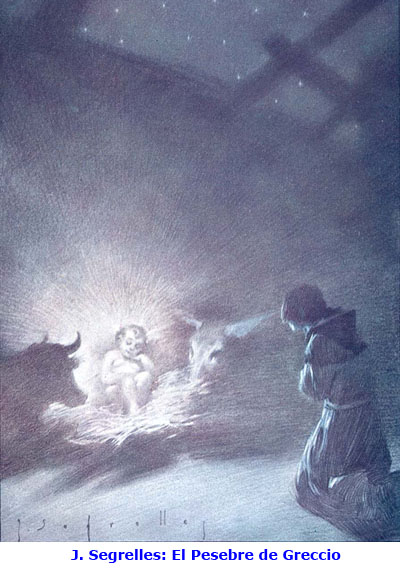 J. Segrelles: El Pesebre de Greccio