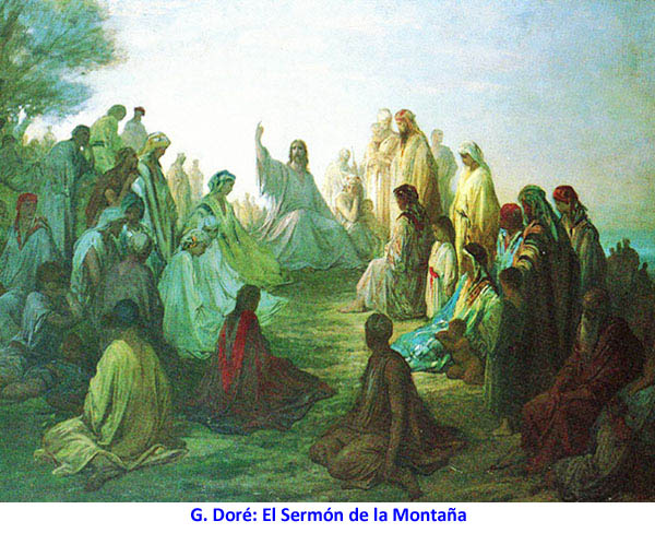 G. Doré: El Sermón de la Montaña