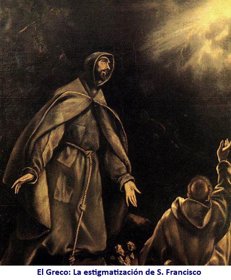 El Greco: La estigmatización de S. Francisco
