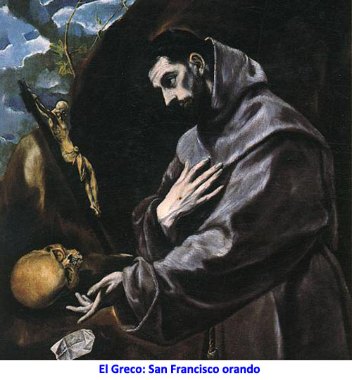 El Greco: San Francisco orando