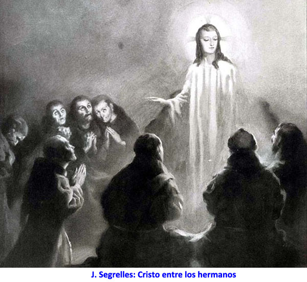 J. Segrelles: Cristo entre los hermanos