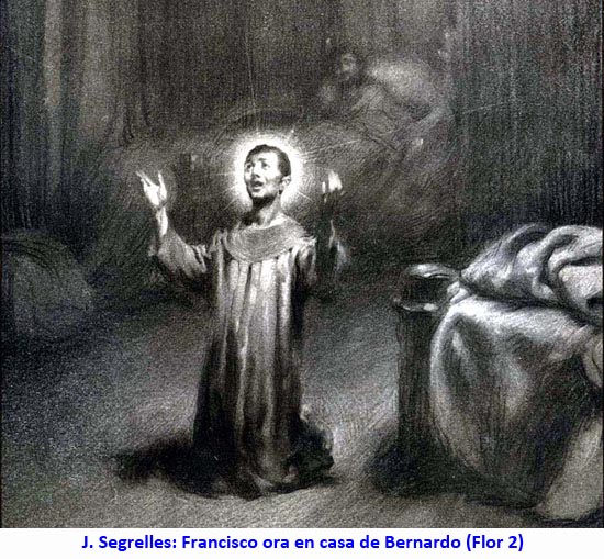 J. Segrelles: Francisco ora en casa de Bernardo