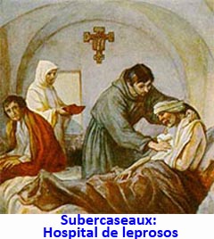 P. Subercaseaux: Francisco en el hospital de leprosos