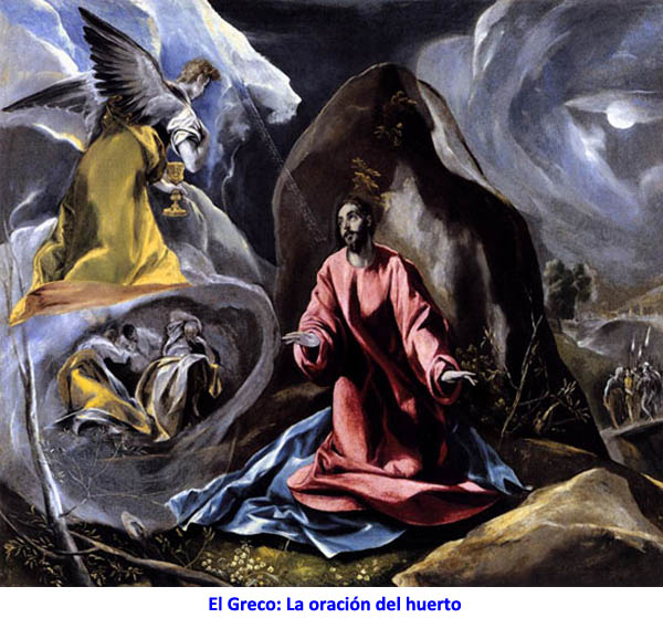 El Greco: La oración del huerto