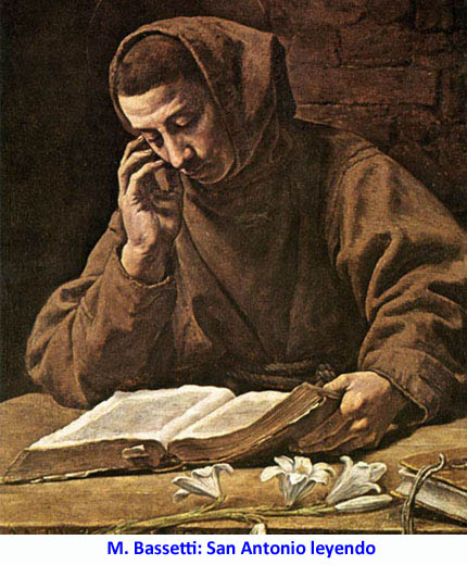 M. Bassetti: San Antonio leyendo