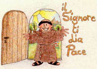 Dibujo franciscano - Paz