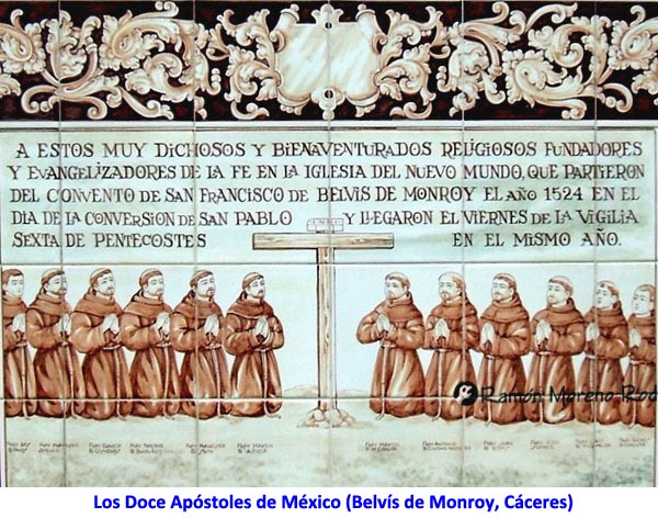 Los Doce Apóstoles de México (Belvís de Monroy, Cáceres)