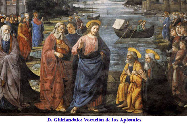 D. Ghirlandaio: Vocación de los Apóstoles