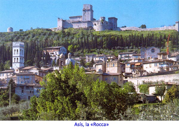 Asís, la «Rocca»