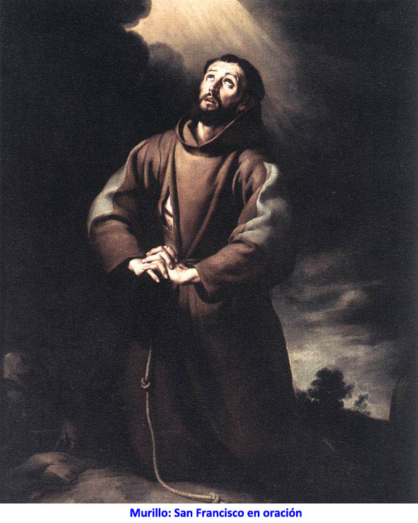 Murillo: San Francisco en oración