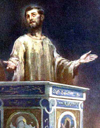 Segrelles - San Francisco predica