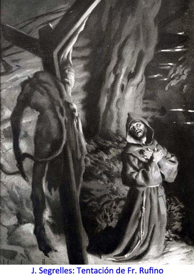 J. Segrelles: Tentación de Fr. Rufino