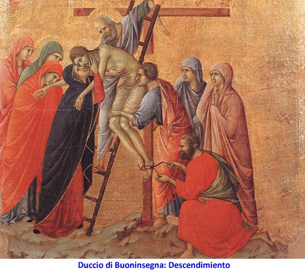 Duccio di Buoninsegna: Descendimiento