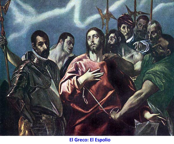 El Greco: El Espolio
