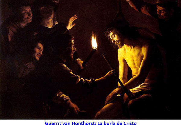 Guerrit van Honthorst: La burla de Cristo