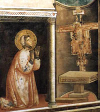 Giotto, Milagro del Crucifijo