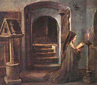 Benlliure Clara orando