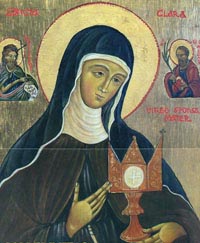 Clara con Eucaristía