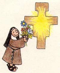 Dibujo Franciscano: San Damin