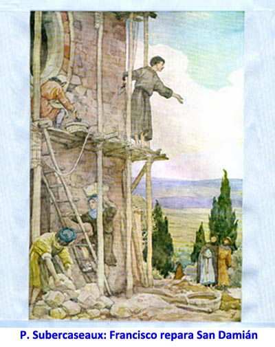 P. Subercaseaux: Francisco repara San Damián