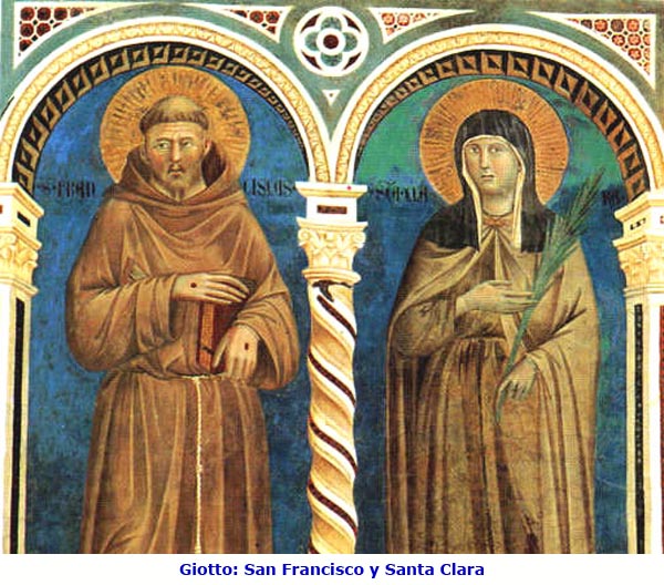 Giotto: San Francisco y Santa Clara