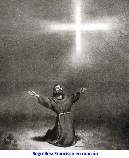 Segrelles: Francisco en oración