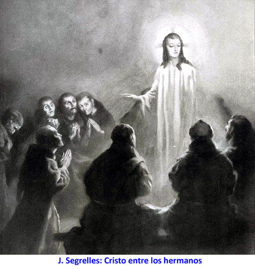 J. Segrelles: Cristo entre los hermanos