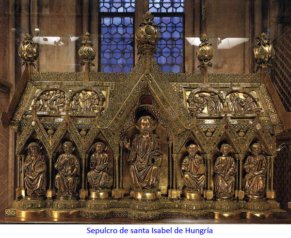 Sepulcro de Santa Isabel de Hungra